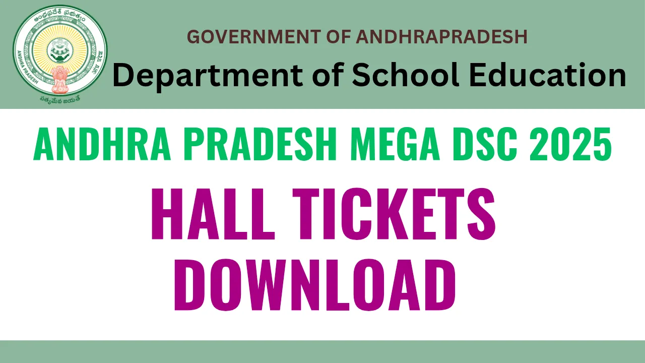 DSC HALL TICKETS DSC Hall Tickets Download