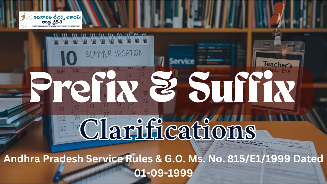 Prefix Sufix Summer Holidays Prefix & Suffix