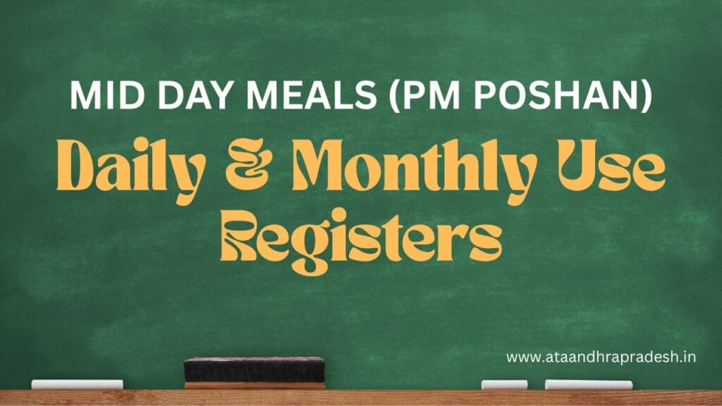 Download Mid-Day Meal Registers – Daily & Monthly PDF Formats 1 Mid-Day Meal