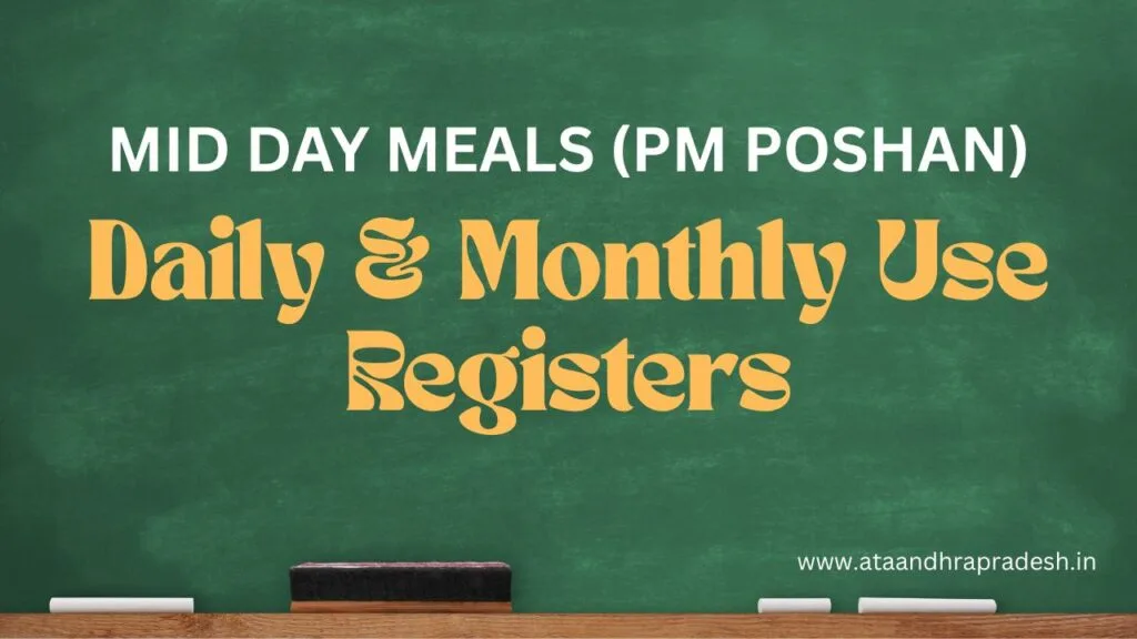 Download Mid-Day Meal Registers – Daily & Monthly PDF Formats 1 Mid-Day Meal