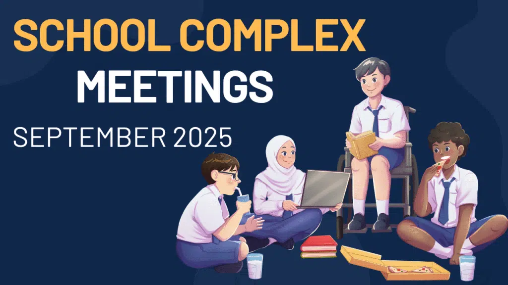 AP Cluster School Complex Meeting – September 2025 (Agenda, Schedule & Notes 1 School
