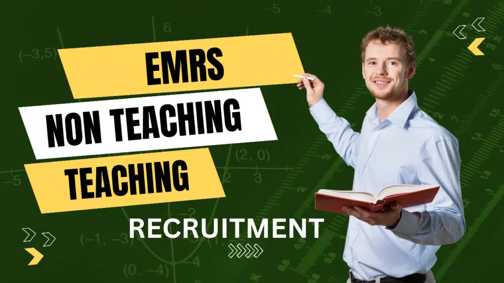 EMRS-మోడల్ పాఠశాలలో 7267 పోస్టుల భర్తీ – నోటిఫికేషన్ విడుదల 1 EMRS